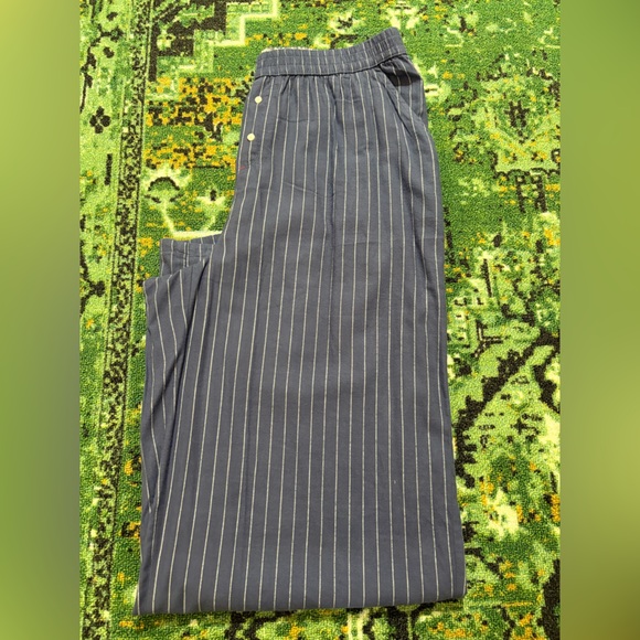 NWT AERIE OFF DUTY FLANNEL TROUSER PANTS - Picture 4 of 5